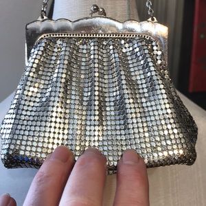 Vintage Whiting & Davis Silver Mesh Purse